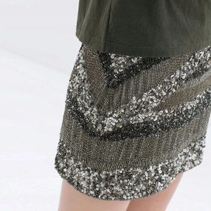 Zara Sequin Mini Skirt